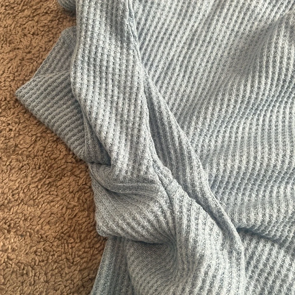 Knix waffle jogger and Henley top set
